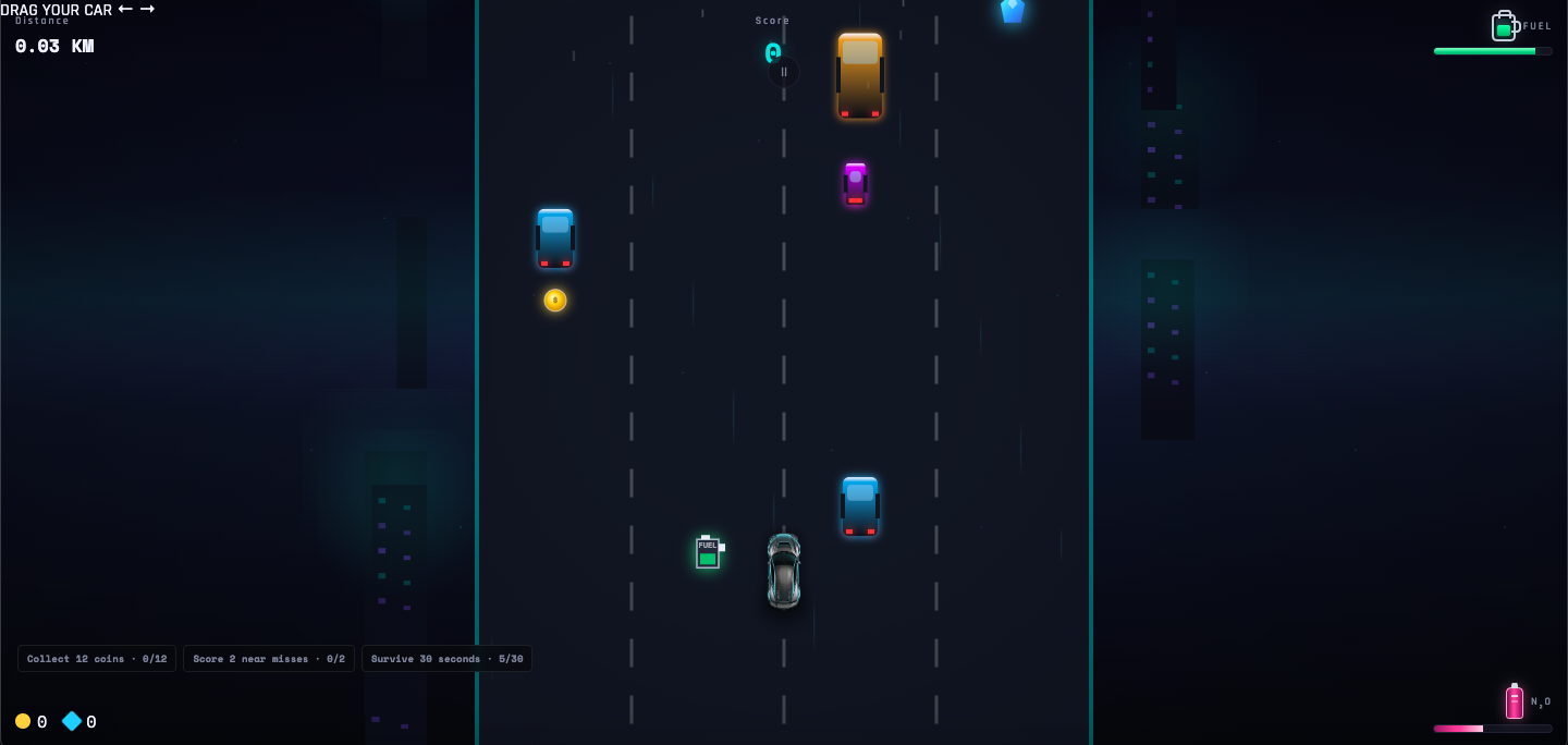 NITRO RUN browser arcade game preview