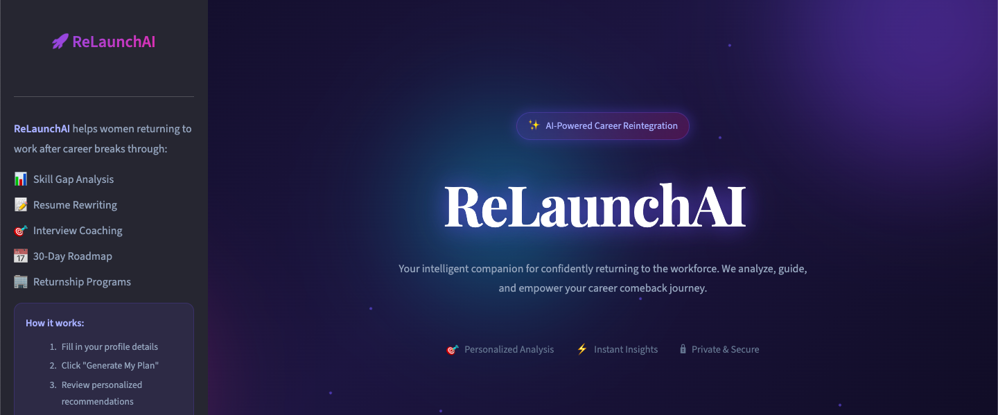 ReLaunchAI project preview